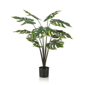 Palmera MONSTERA artificial de 95 cm de altura