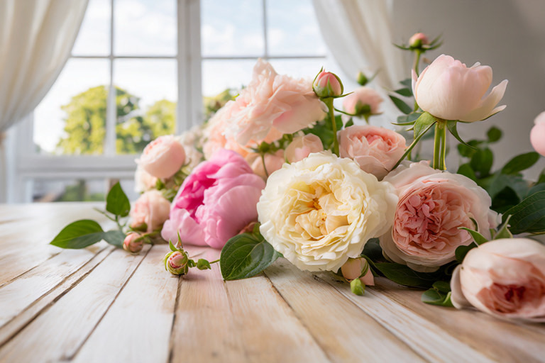 flores hiperrealistas para crear espectaculares centros florales