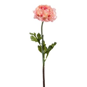 FRANCESILLA ROSA artificial de 50 cm de altura, para pinchar en espuma floral o en tierra.