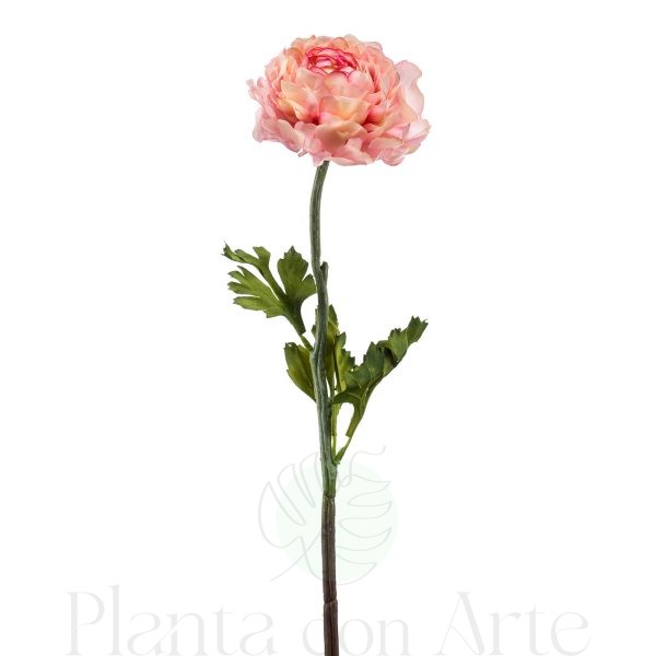 FRANCESILLA ROSA artificial de 50 cm de altura, para pinchar en espuma floral o en tierra.