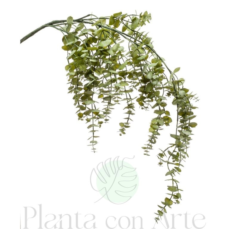 Arbusto colgante artificial EUCALIPTUS de 120 cm de largo