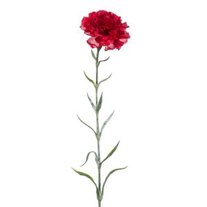 CLAVEL ROJO artificial de 67 cm de altura