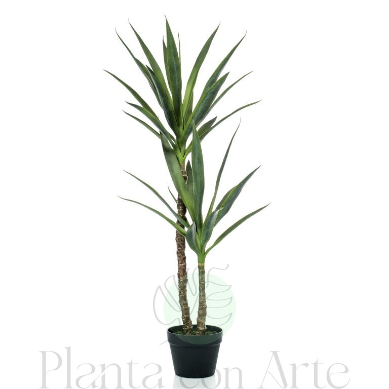 Yucca planta artificial de 110 cm de altura y gran realismo