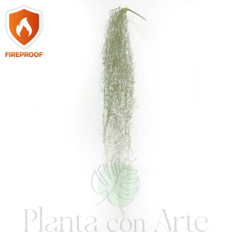 TILLANDSIA colgante IGNÍFUGA 150 cm de alto para exterior o Planta TILLANDSIA Colgante ignífuga 150cm - arbusto Colgante ignífugo artificial de 150 cm de altura