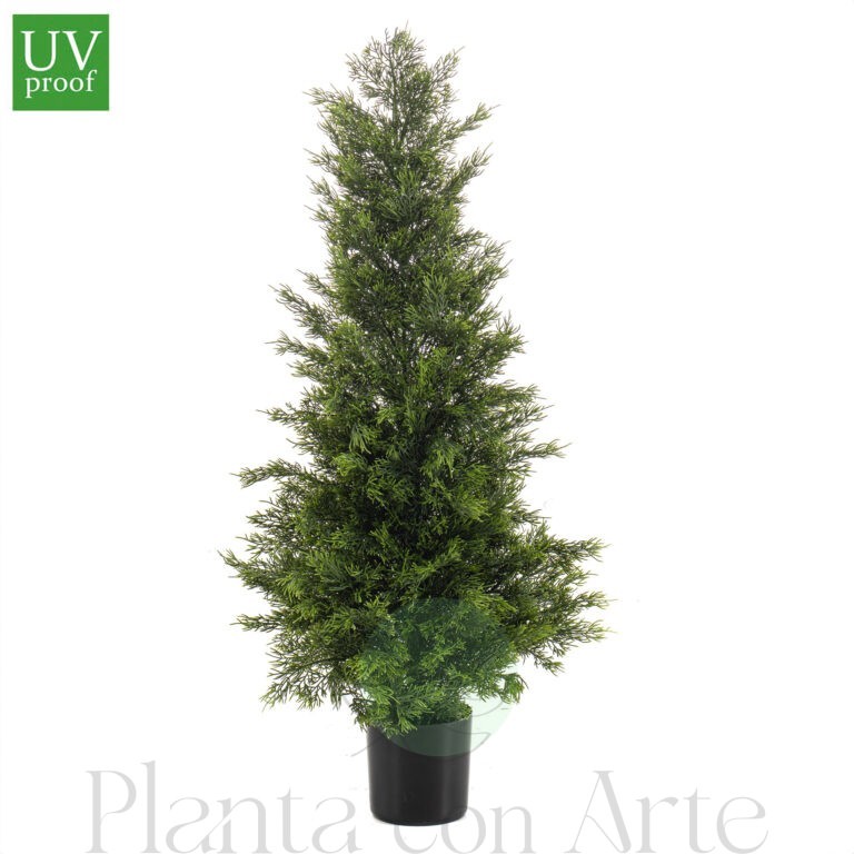 Árbol ARIZÓNICA EVO artificial, también conocido como Ciprés, increíble realismo el conseguido en este árbol que se fabrica en varias alturas. Incluye tratamiento específico UV para exterior